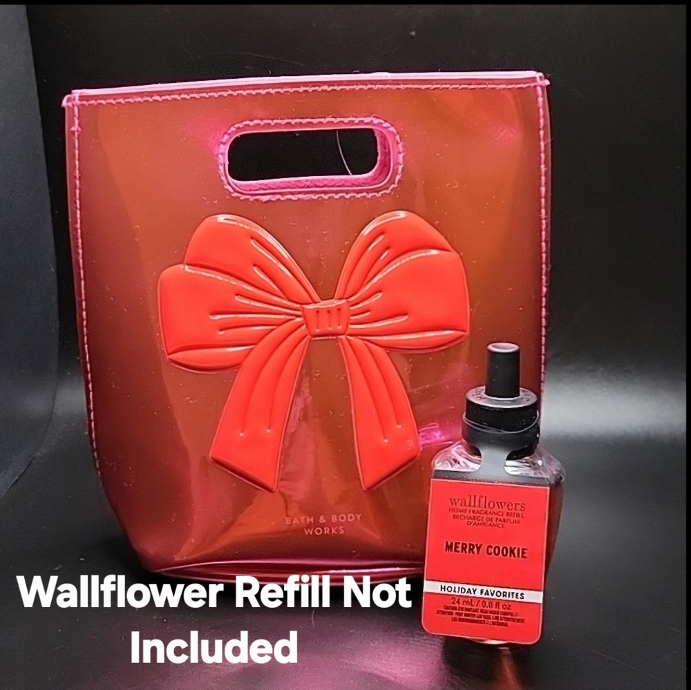 Bath&Body Works Bow Reusable Mini Gift Bag(Fits Wallflowers & Other Mini Items)